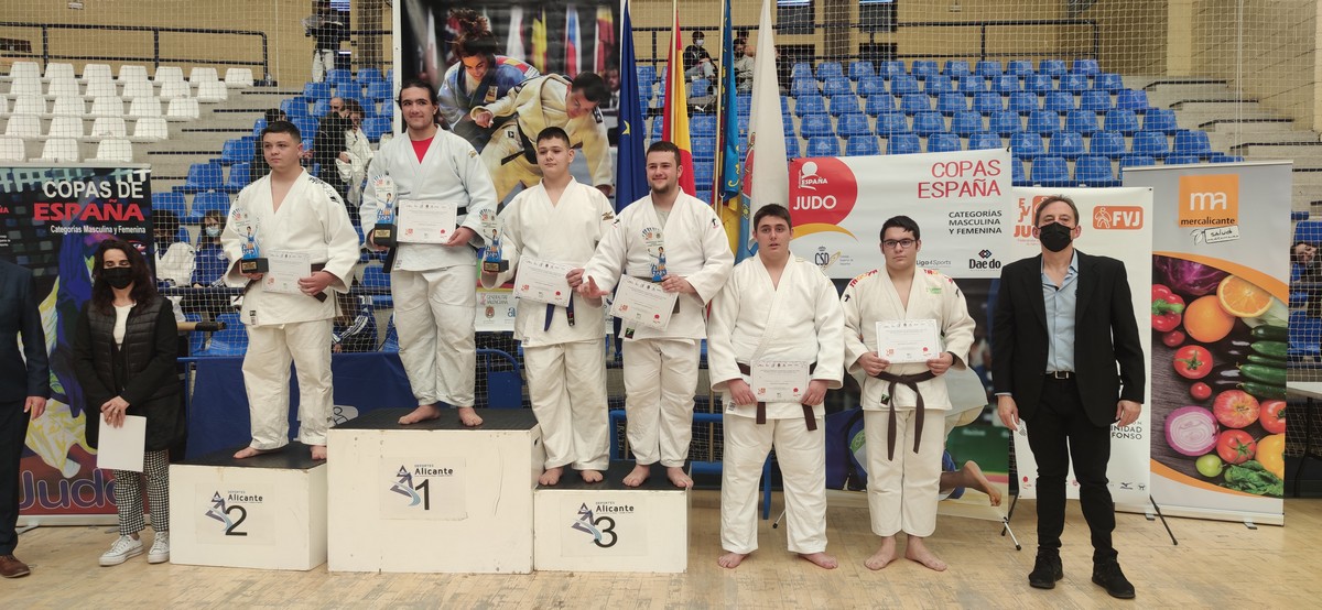 3 medallas en la Copa de España de Judo Cadete de Alicante. 12-03-22